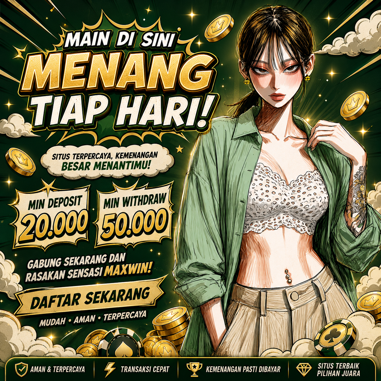 BUCIN77 | Daftarkan Dan Rasakan Keseruan Bermain Eksklusif: Main Seru, Raih Kemenangan Besar